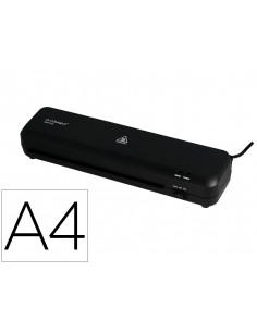 Plastificadora q-connect compacta kf19061 din a4 plastificado caliente/frio luces ready/power 2 rodillos