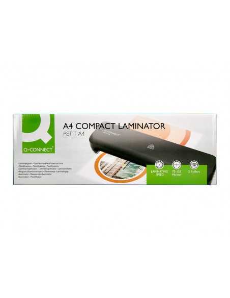 Plastificadora q-connect compacta kf19061 din a4 plastificado caliente/frio luces ready/power 2 rodillos Plastificadora q-connect compacta kf19061 din a4 plastificado caliente/frio luces ready/power 2 rodillos