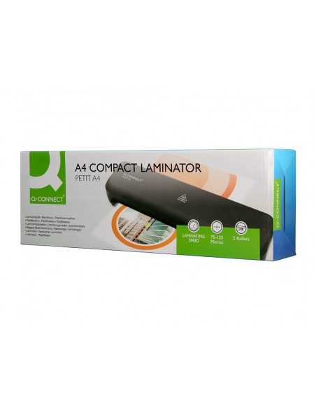 Plastificadora q-connect compacta kf19061 din a4 plastificado caliente/frio luces ready/power 2 rodillos Plastificadora q-connect compacta kf19061 din a4 plastificado caliente/frio luces ready/power 2 rodillos