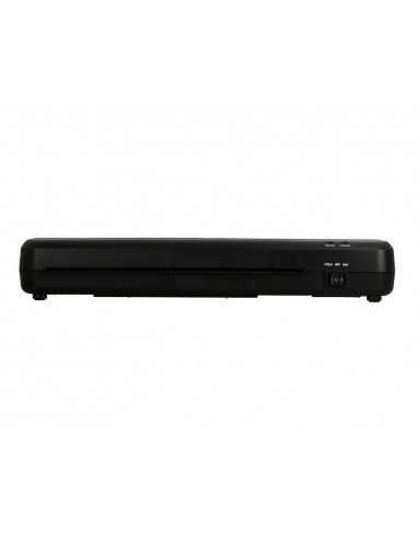 Plastificadora q-connect compacta kf19061 din a4 plastificado caliente/frio luces ready/power 2 rodillos