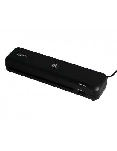 Plastificadora q-connect compacta kf19061 din a4 plastificado caliente/frio luces ready/power 2 rodillos