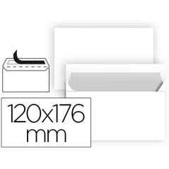 Sobre liderpapel n 9 blanco comercial normalizado 120x176 mm tira de silicona paquete de 25 unidades