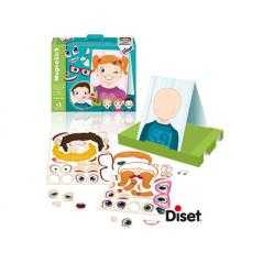 Juego diset didactico magnetico expresione