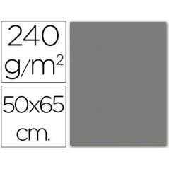 Cartulina liderpapel 50x65 cm gris 240 gr unidad
