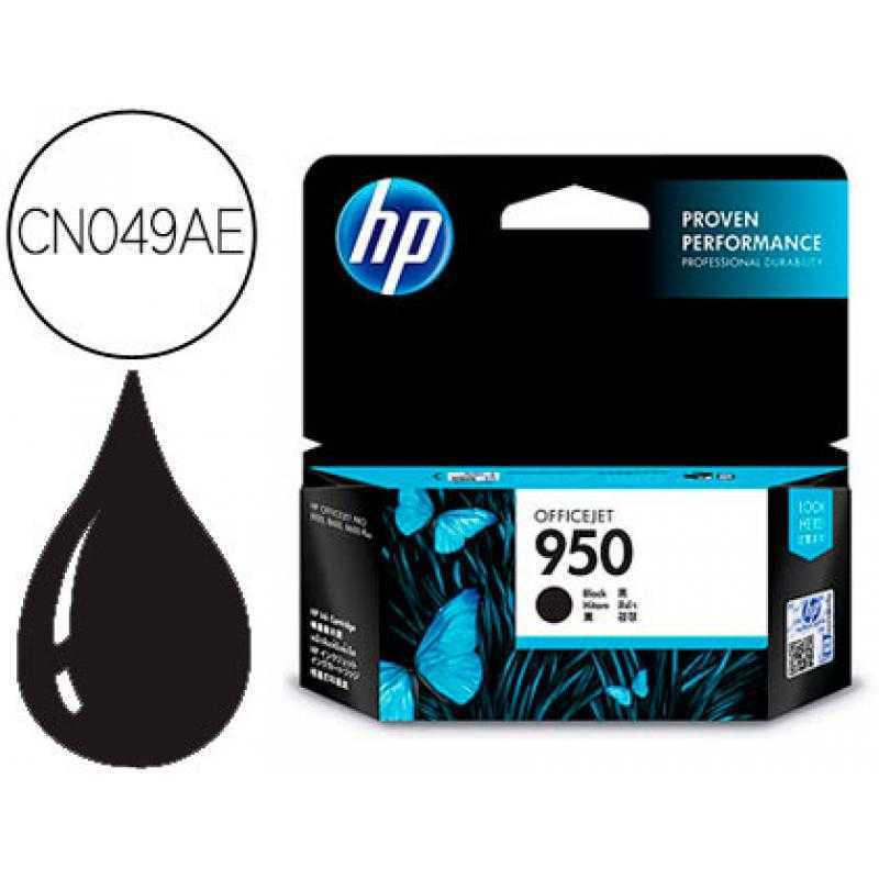 Ink-jet hp 950 negro cn049ae capacidad 1000 pag