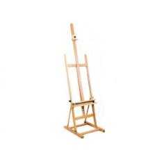 Caballete pintor artist estudio madera 51x60x180 cm