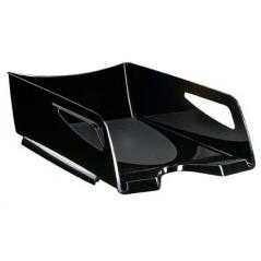 Bandeja sobremesa cep maxi de gran capacidad 386x270x115 mm plastico negra