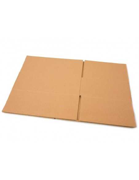 Caja para embalar q-connect americana ultra resistente carton reciclado canal doble 7mm color kraft 304x150x217 mm Caja para embalar q-connect americana ultra resistente carton reciclado canal doble 7mm color kraft 304x150x217 mm