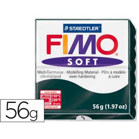 Pasta staedtler fimo soft 56 gr color negro
