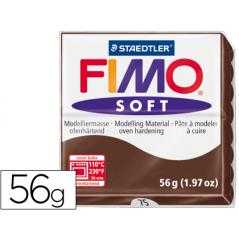 Pasta staedtler fimo soft 56 gr color chocolate