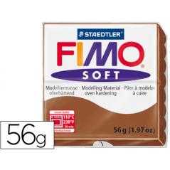 Pasta staedtler fimo soft 56 gr color caramelo