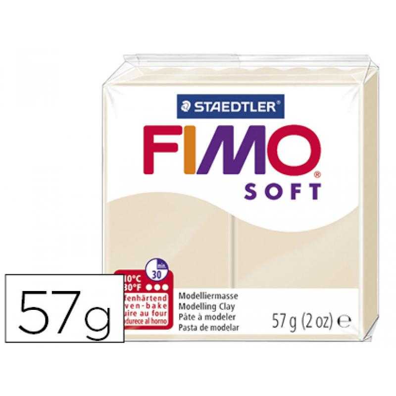 Pasta staedtler fimo soft 56 gr color tierra