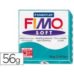 Pasta staedtler fimo soft 56 gr color verde menta
