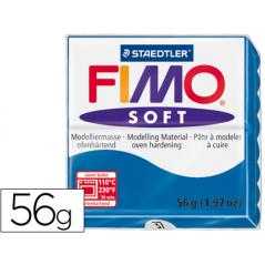Pasta staedtler fimo soft 56 gr color azul