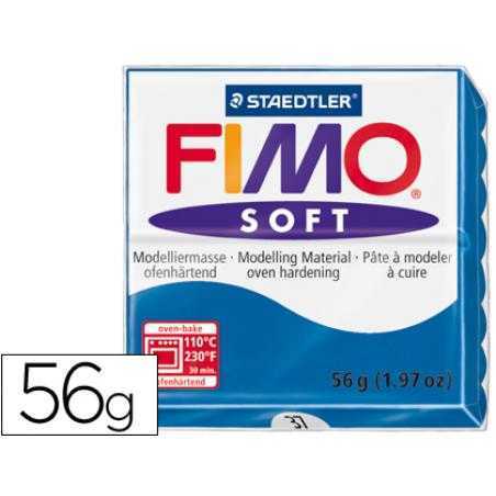 Pasta staedtler fimo soft 56 gr color azul