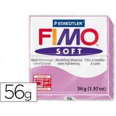Pasta staedtler fimo soft 56 gr color violeta claro