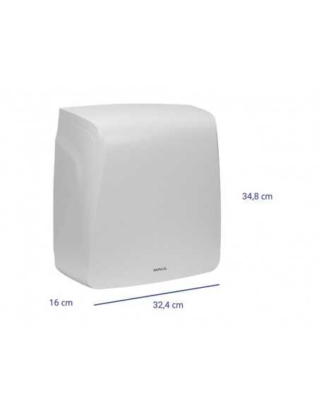 Dispendador maul care reciclable para toallas plegadas en v fabricado en abs