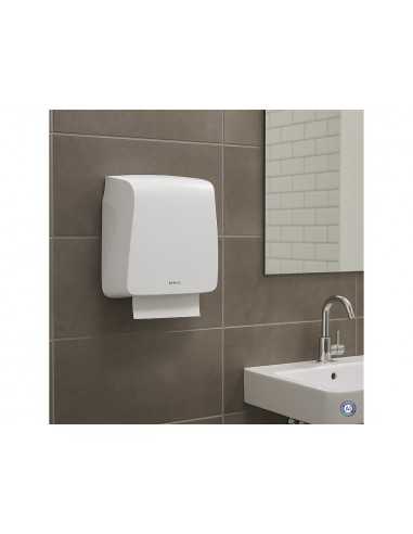 Dispendador maul care reciclable para toallas plegadas en v fabricado en abs