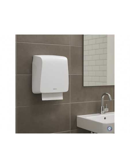 Dispendador maul care reciclable para toallas plegadas en v fabricado en abs