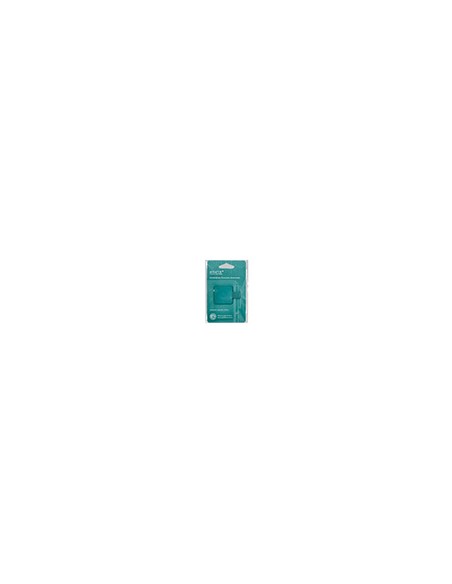 Portaboligrafo autoadhesivo antartik para cuaderno note con elastico hasta 15 mm grosor 80 mm verde aguamarina