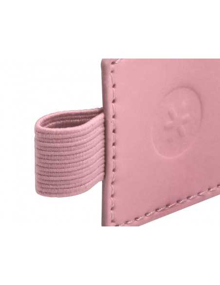 Portaboligrafo autoadhesivo antartik para cuaderno note con elastico hasta 15 mm grosor 80 mm rosa 40x40 mm Portaboligrafo autoadhesivo antartik para cuaderno note con elastico hasta 15 mm grosor 80 mm rosa 40x40 mm