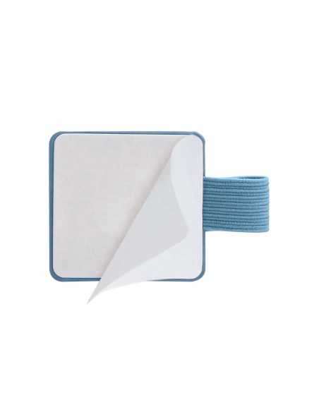Portaboligrafo autoadhesivo antartik para cuaderno note con elastico hasta 15 mm grosor 80 mm azul claro 40x40 Portaboligrafo autoadhesivo antartik para cuaderno note con elastico hasta 15 mm grosor 80 mm azul claro 40x40