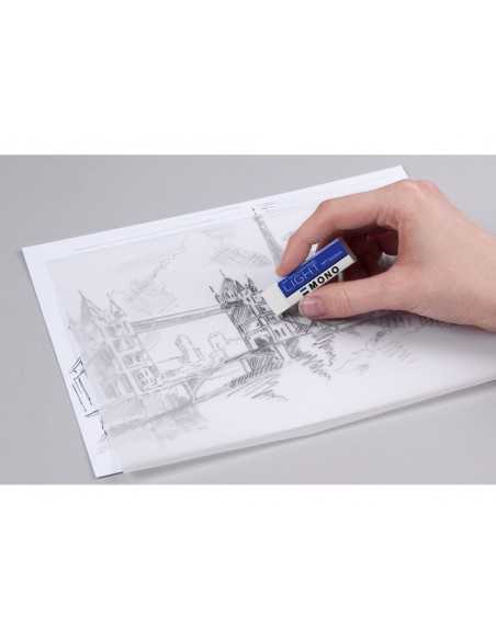 Goma tombow mono light polimera caucho pvc especial para borrado delicado Goma tombow mono light polimera caucho pvc especial para borrado delicado