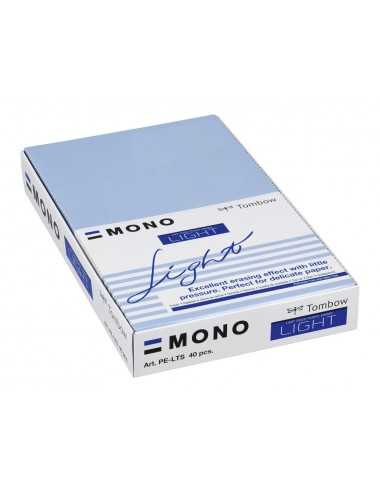 Goma tombow mono light polimera caucho pvc especial para borrado delicado