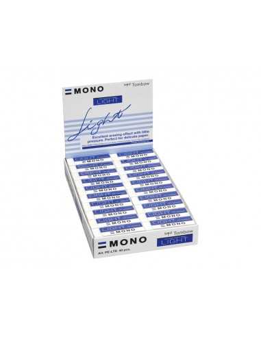 Goma tombow mono light polimera caucho pvc especial para borrado delicado