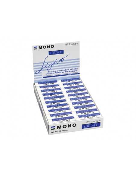 Goma tombow mono light polimera caucho pvc especial para borrado delicado Goma tombow mono light polimera caucho pvc especial para borrado delicado