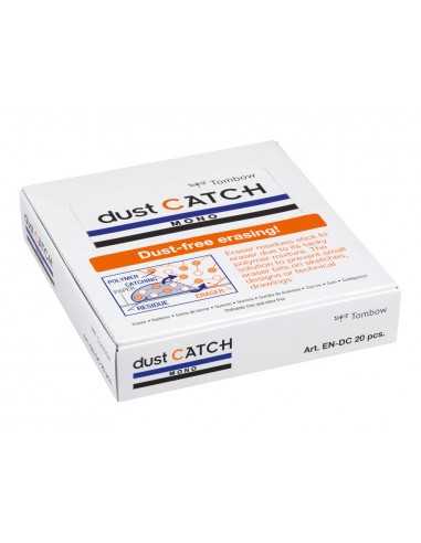 Goma tombow mono dust catch polimera caucho pvc negro especial atrapa residuos
