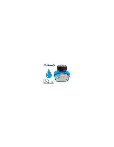 Tinta estilografica pelikan 4001 turquesa bote 30 ml