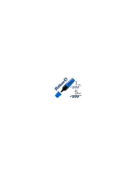 Rotulador pelikan fluorescente textmarker 490 azul