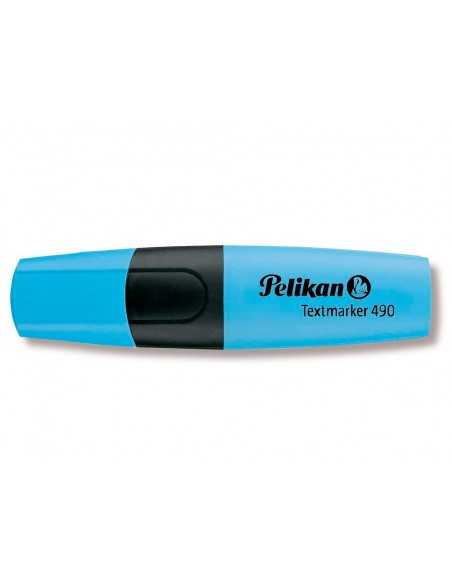 Rotulador pelikan fluorescente textmarker 490 azul