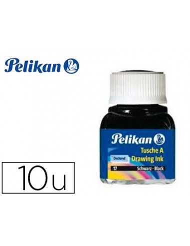 Tinta china pelikan colores surtidos bote 10 ml