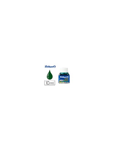 Tinta china pelikan verde oscuro bote de 10 ml
