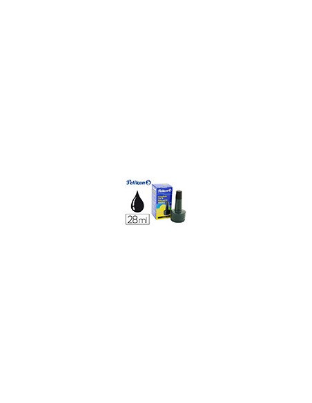 Tinta tampon pelikan negro bote 28 ml Tinta tampon pelikan negro bote 28 ml
