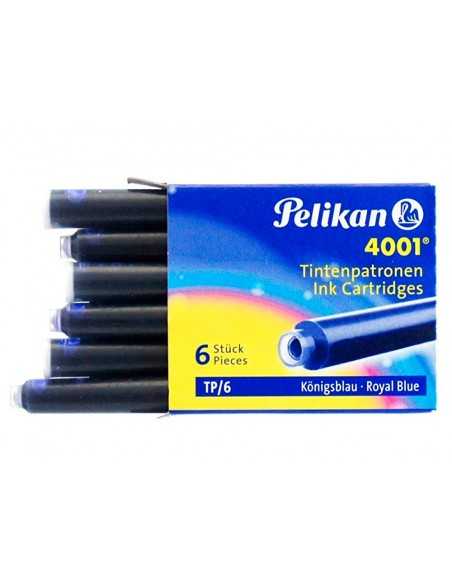Tinta para plumas pelikan azul real caja 6 cartuchos Tinta para plumas pelikan azul real caja 6 cartuchos