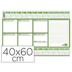 Planning sobremesa semanal liderpapel 40x60 cm 80 gr 60 hojas 2025-2026