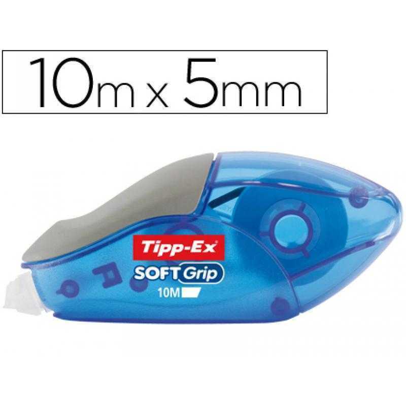 Corrector tipp-ex cinta soft grip 4,2 mm x 10 mt