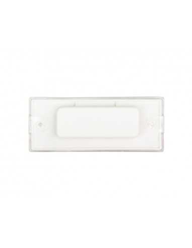 Identificador q-connect kf14139 con clip magnetico apertura superior 75x28 mm