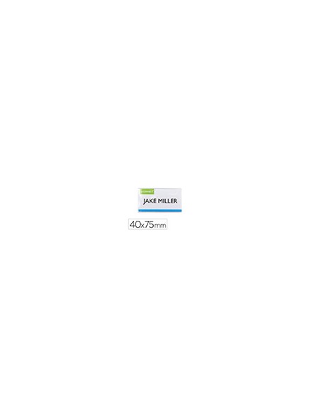 Identificador q-connect kf14137 con clip magnetico apertura superior 40x75 mm