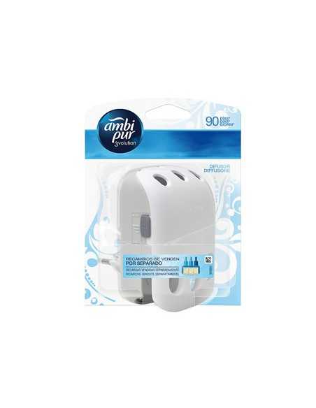 Ambientador electrico ambipur 3volution limpio difusor + recambio