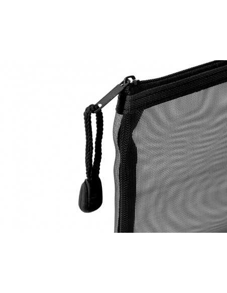 Bolsa zipper bag liderpapel poliester transpirable multiusos din a6 negro