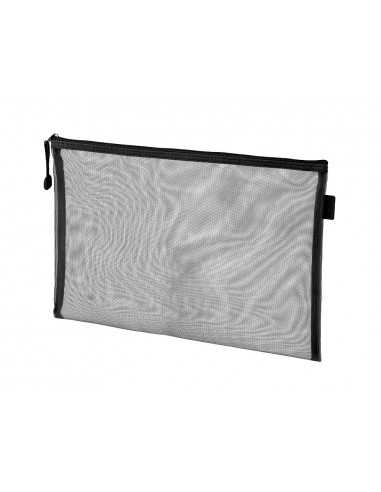 Bolsa zipper bag liderpapel poliester transpirable multiusos din a5 negro