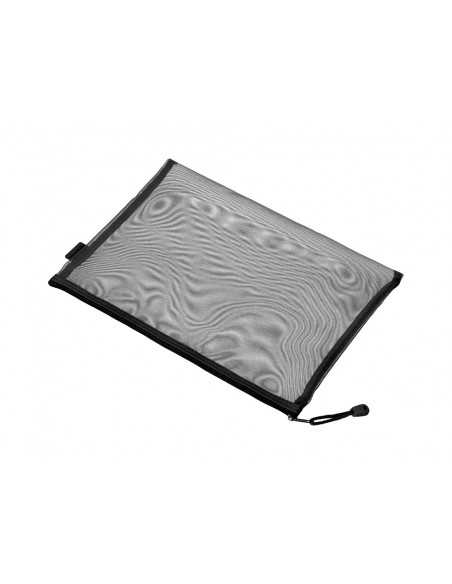 Bolsa zipper bag liderpapel poliester transpirable multiusos din a5 negro