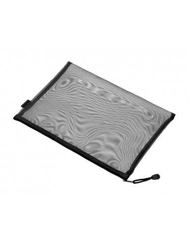 Bolsa zipper bag liderpapel poliester transpirable multiusos din a4 negro