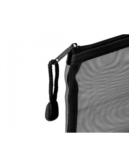 Bolsa zipper bag liderpapel poliester transpirable multiusos din a4 negro