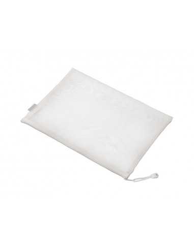 Bolsa zipper bag liderpapel poliester transpirable multiusos din a5 blanco
