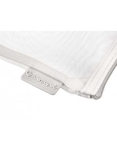 Bolsa zipper bag liderpapel poliester transpirable multiusos din a5 blanco
